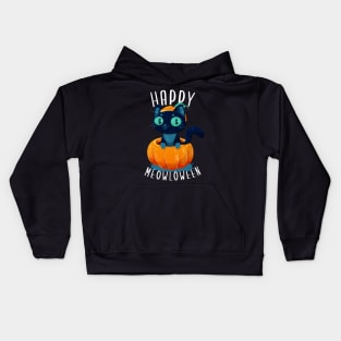 Happy Meowloween Kids Hoodie